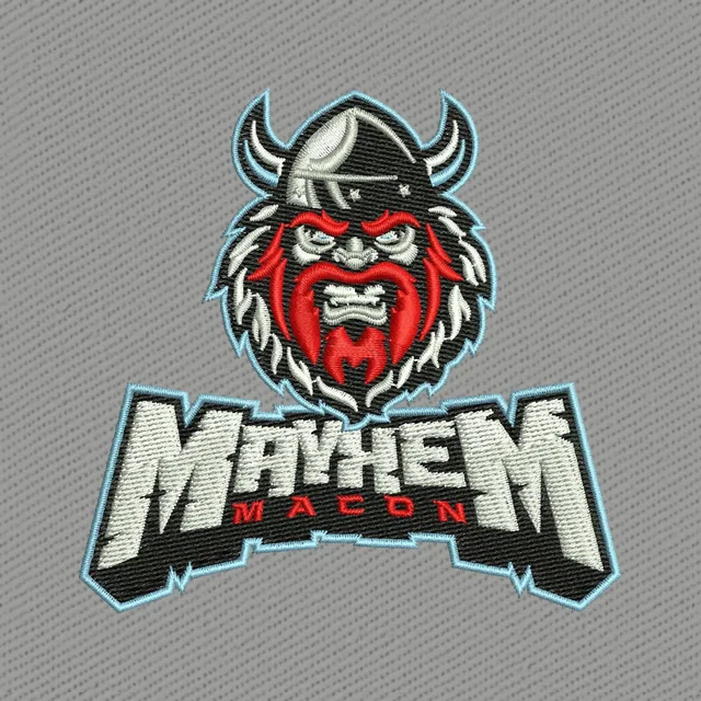 Macon Mayhem Logo mit Wikinger