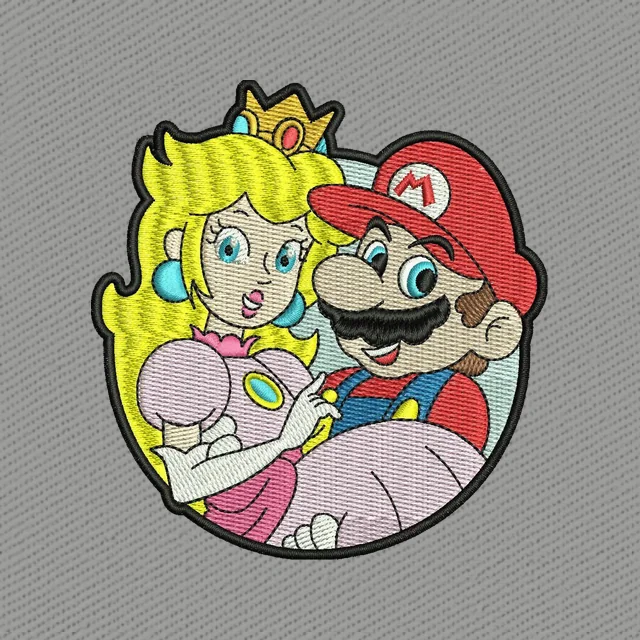 Mario y la princesa Peach
