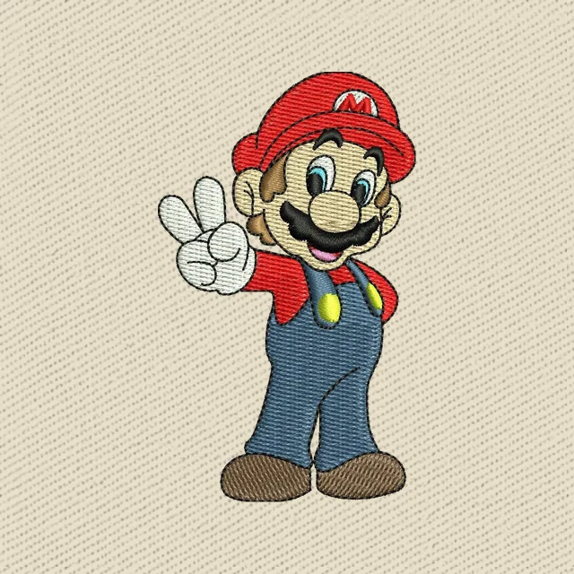 Mario de dibujos animados