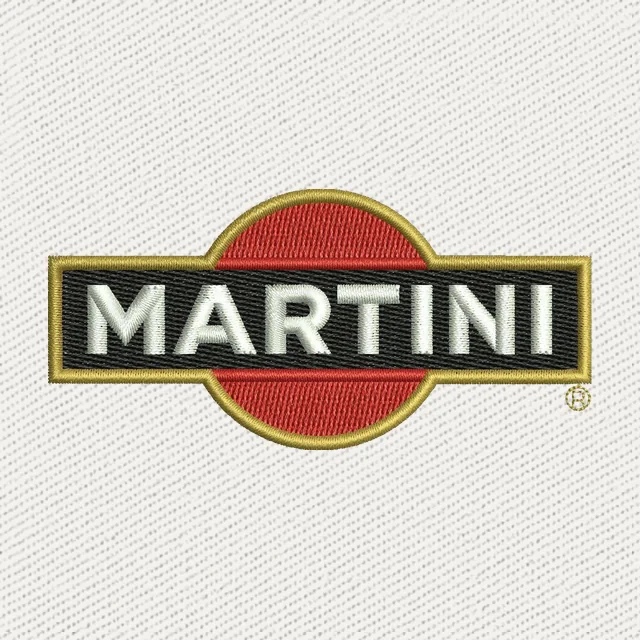 Martini Global Logo Embroidery Design