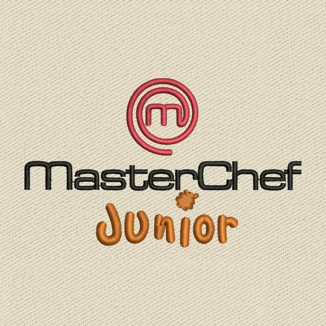 Masterchef Junior Logo Embroidery Design