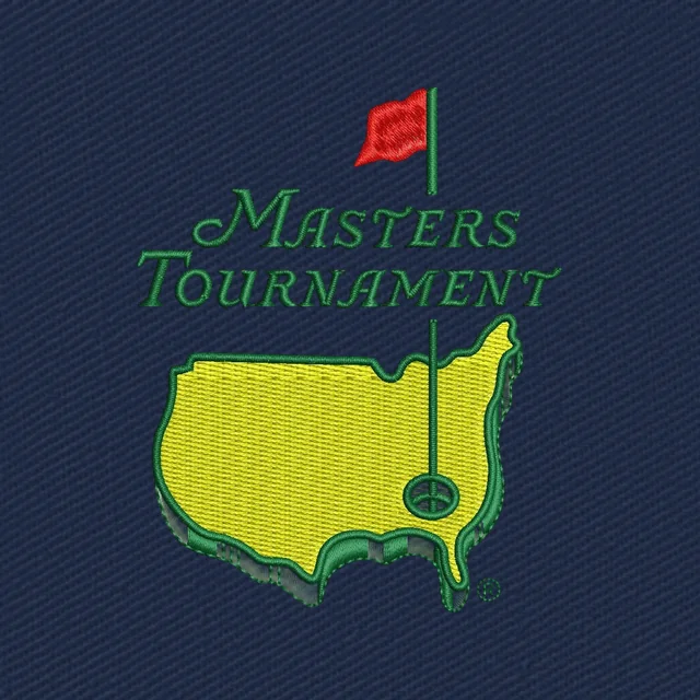 Masters Tournament Logo Embroidery Design