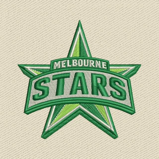 Melbourne Stars Cricket Team Logo Stickdatei