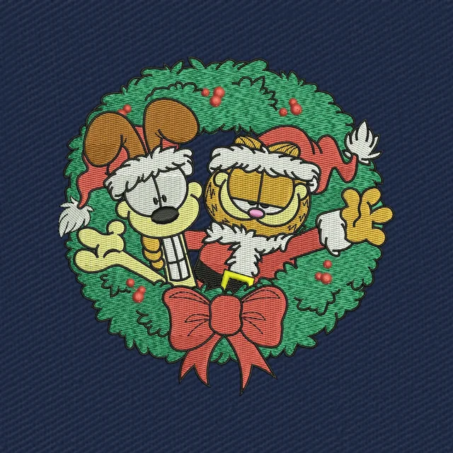Feliz Navidad con Garfield y Odie