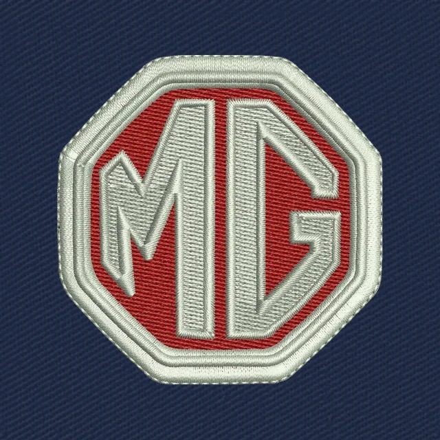 MG Car Logo Embroidery Design