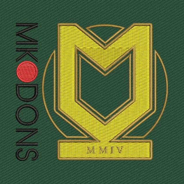 Milton Keynes Dons Football Club Logo Stickdatei