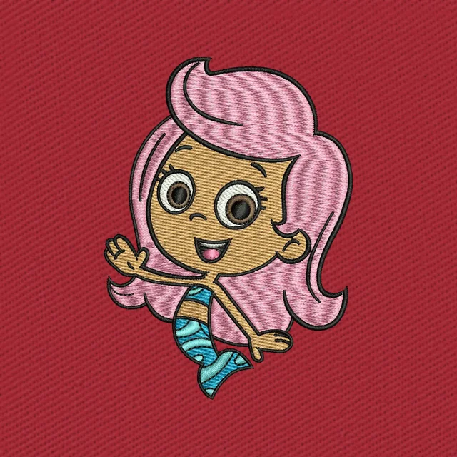 Molly Bubble Guppies de dibujos animados