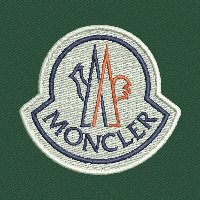 Moncler Logo 2 Stickdatei
