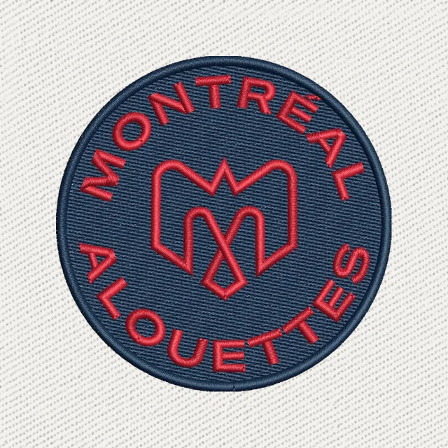 Montreal Alouettes Logo Stickdatei