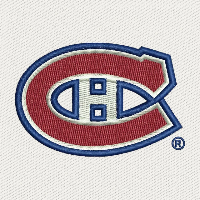 Montreal Canadiens New Logo Stickdatei