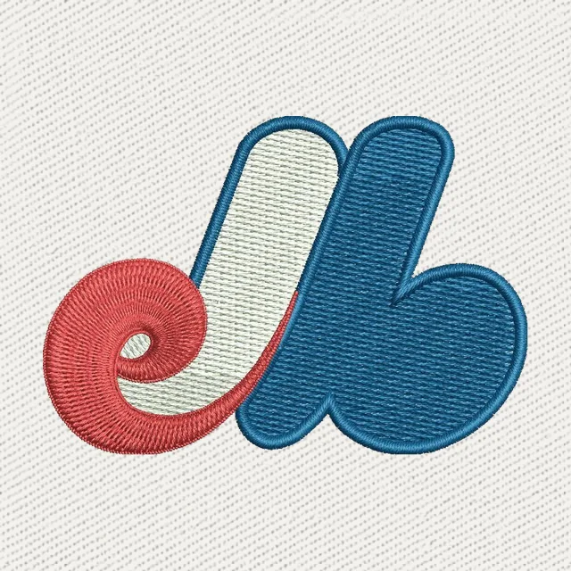 Montreal Expos Logo 2 Stickdatei