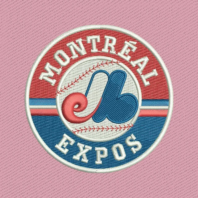 Montreal Expos Logo 3 Stickdatei
