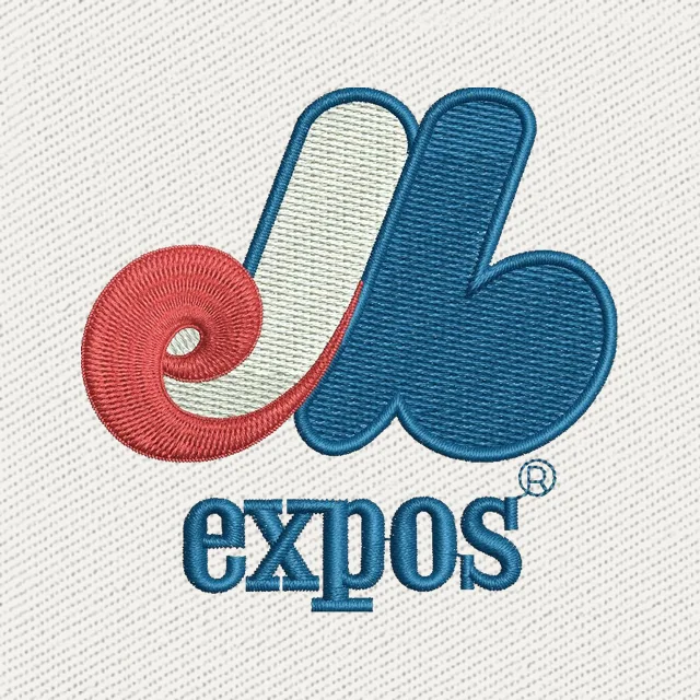 Montreal Expos Logo Stickdatei