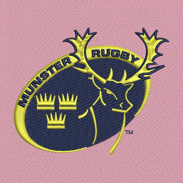 Munster Rugby Football Club Logo Stickdatei