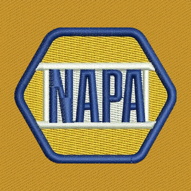 Napa Auto Parts Logo 3 Embroidery Design