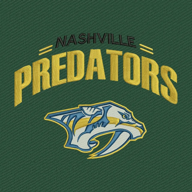 Nashville Predators New Logo Stickdatei