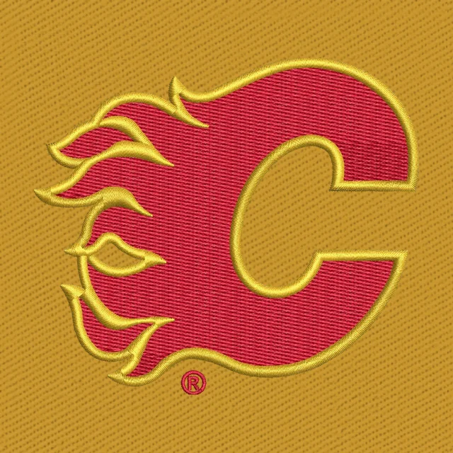 New Calgary Flames Logo Stickdatei