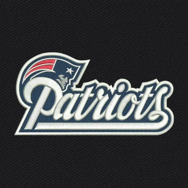 New England Patriots Logo 3 Stickdatei