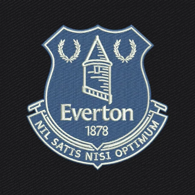 New Everton Football Club Logo Stickdatei