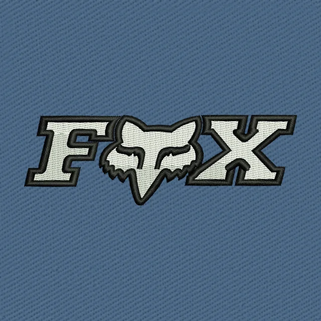 New Fox Logo Stickdatei