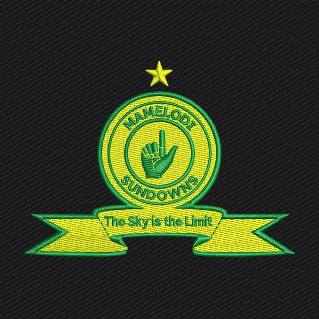 New Mamelodi Sundowns Football Club Logo Stickdatei