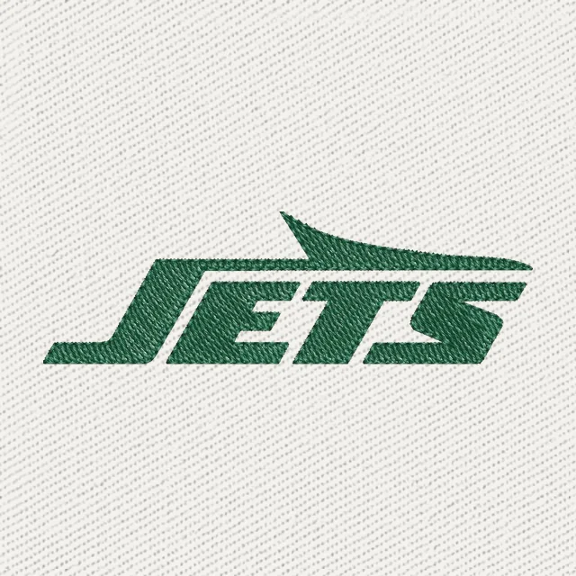 New York Jets New Logo Stickdatei