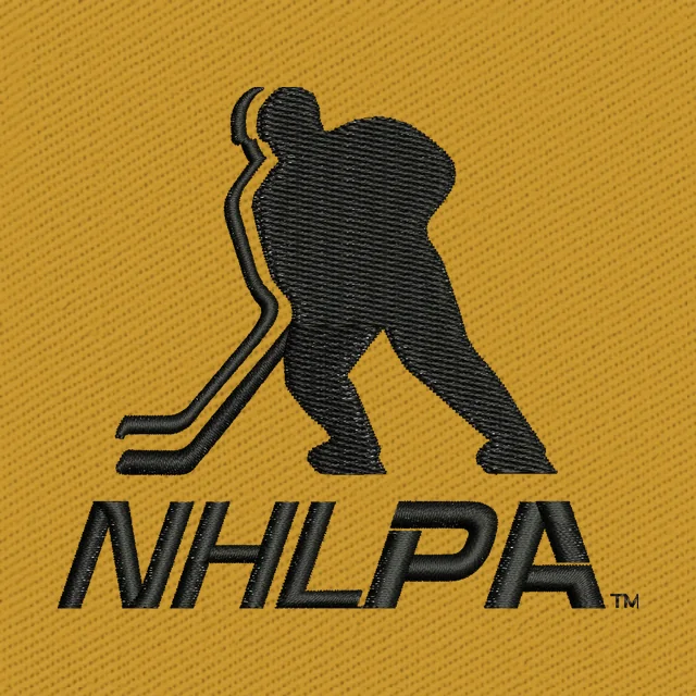 NHLPA Eishockeyspieler-Silhouette Stickdatei