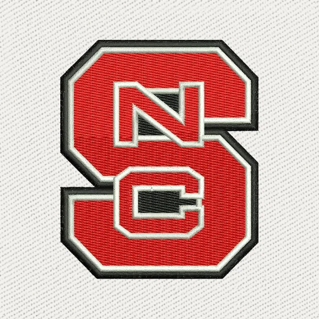North Carolina State University Athletic Logo Stickdatei