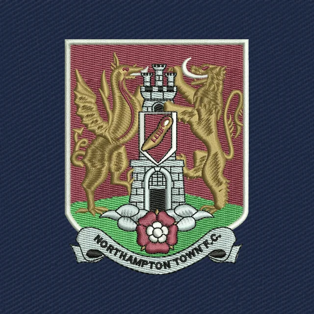 Northampton Town Football Club Logo Stickdatei