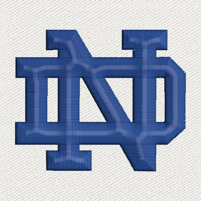 Notre Dame Fighting Irish Football Stickdatei