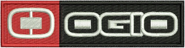 Motif de broderie OGIO logo 2 brodé sur tissu