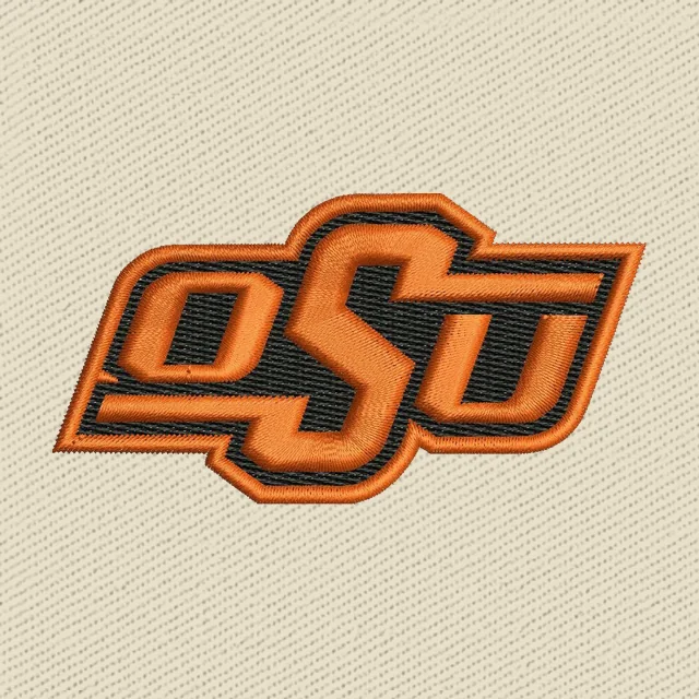 Oklahoma State Cowboys Logo Stickdatei