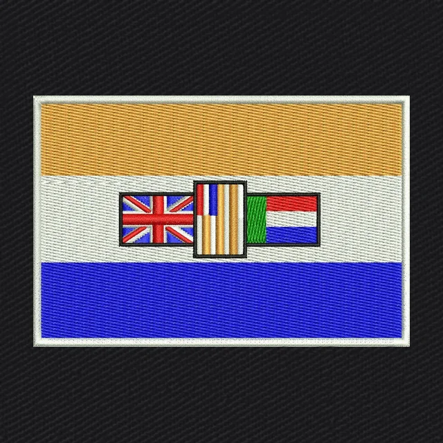 Old South African Flag N Stickdatei