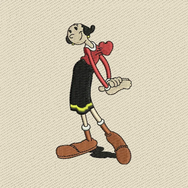 Olive Oyl e Popeye animati 2