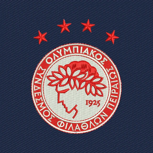Olympiacos Football Club Logo Stickdatei