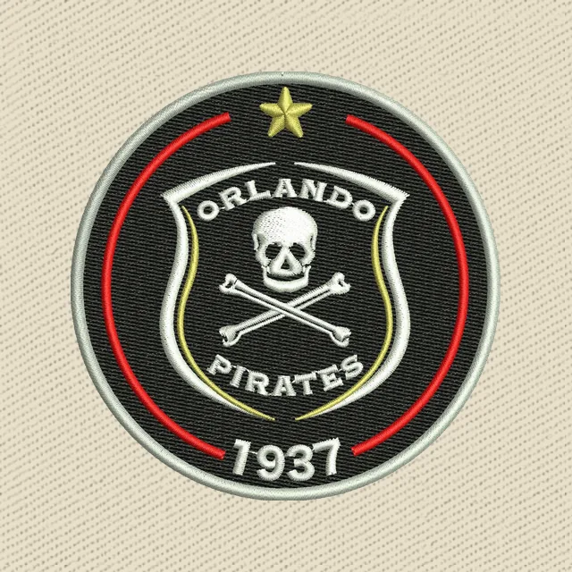 Orlando Pirates Football Club Logo Stickdatei