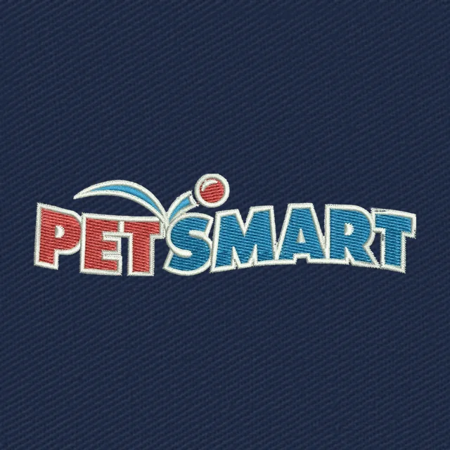 Pet Smart Logo Embroidery Design