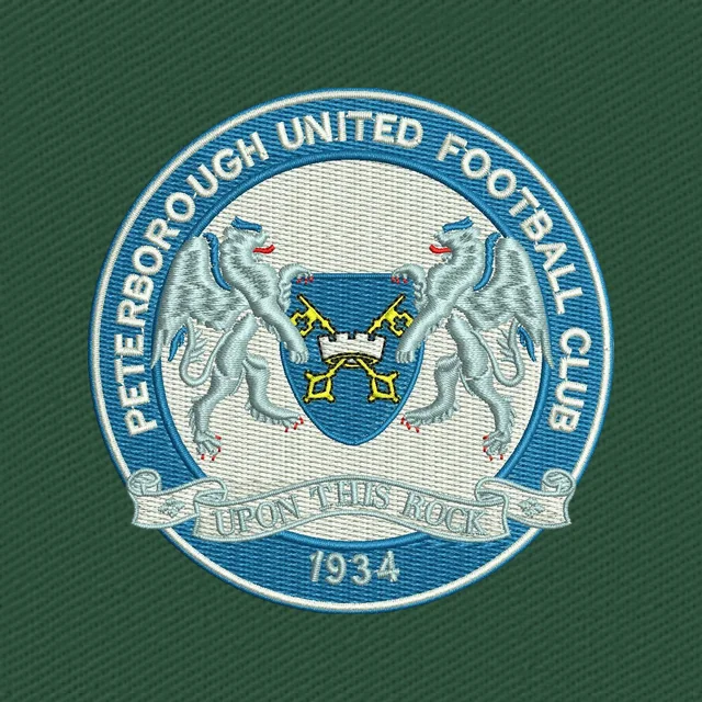Peterborough United Football Club Logo Stickdatei