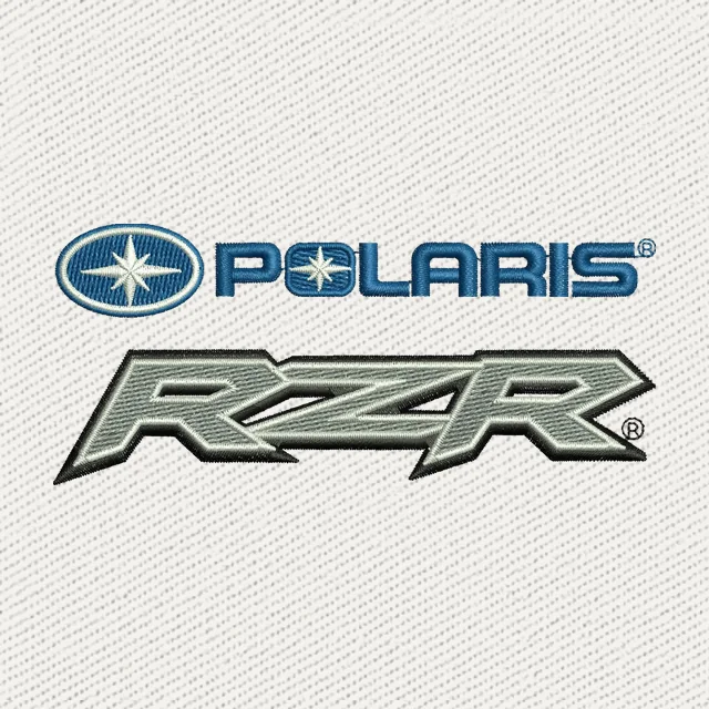 Polaris RZR Logo 2 Embroidery Design
