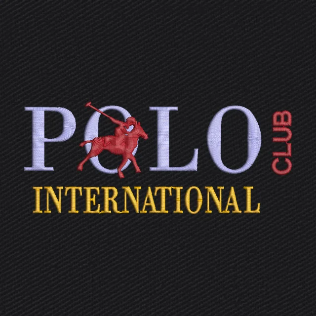 Polo Clubs Embroidery Design