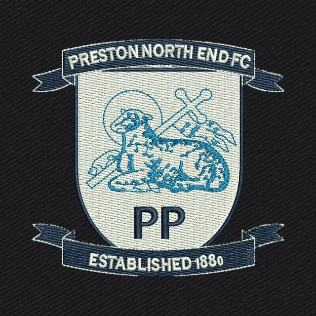 Preston North End Football Club Logo Stickdatei