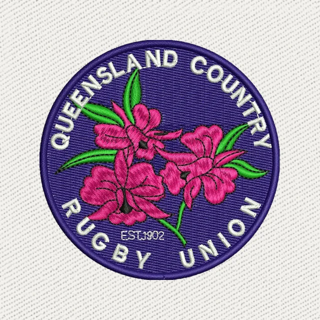 Queensland Country Rugby Union Logo Stickdatei