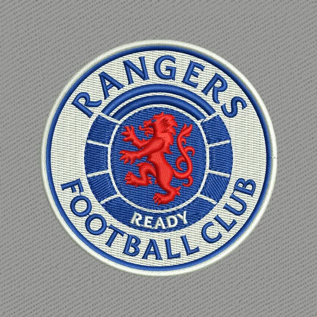 Rangers Football Club Logo Stickdatei