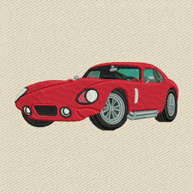 Coche rojo
