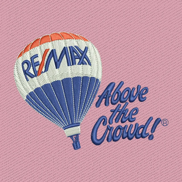 Remax Logo 4 Embroidery Design