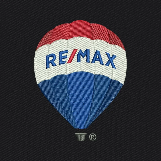Remax New 2018 Logo 3 Embroidery Design