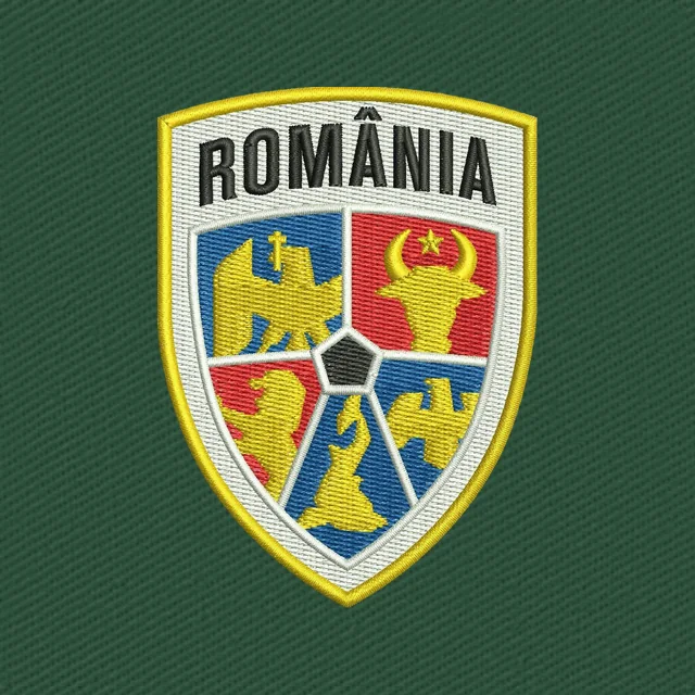 Romania National Football Team Logo Stickdatei