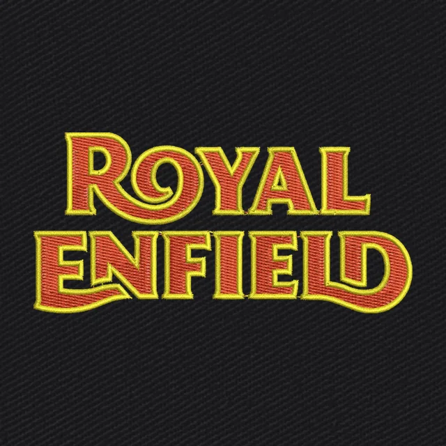 Royal Enfield Logo Embroidery Design