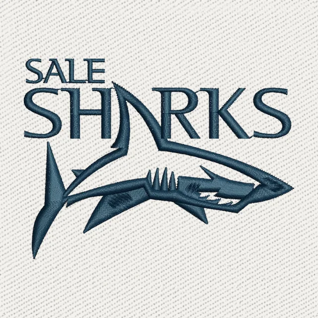 Sale Sharks Rugby Logo Stickdatei