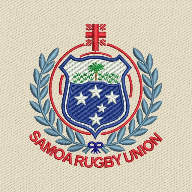 Samoa National Rugby Union Team Logo Stickdatei